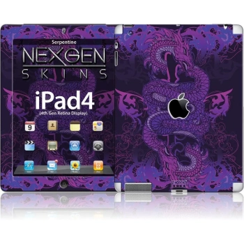Nexgen Skins - Zestaw skórek na obudowę z efektem 3D iPad 2/3/4 (Serpentine 3D)