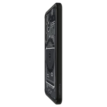 Spigen Ultra Hybrid Mag MagSafe - Etui do Samsung Galaxy S25 (Zero One Black)