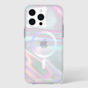 Case-Mate Soap Bubble MagSafe - Etui iPhone 15 Pro Max (Iridescent)