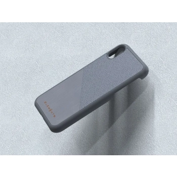 Nordic Elements Original Hel - Drewniane etui iPhone XR (Mid Grey)