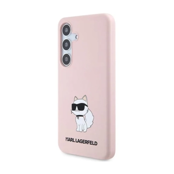 Karl Lagerfeld Silicone Choupette - Etui Samsung Galaxy S24+ (różowy)