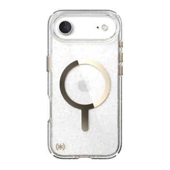 Speck Presidio Lux MagSafe - Etui iPhone Air (Glitter / Gold Metallic)