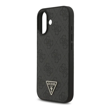 Guess 4G Strap Triangle Logo MagSafe - Etui do iPhone 17 (czarny)