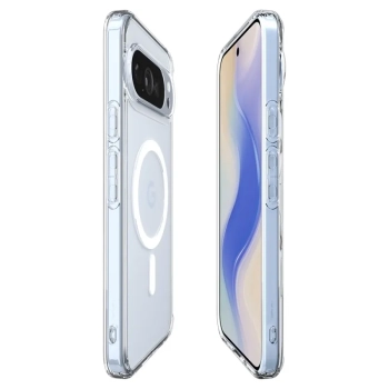 Spigen Ultra Hybrid Mag MagSafe - Etui do Google Pixel 10 Pro XL (Clear/White)