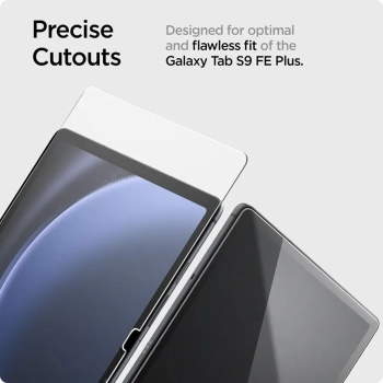 Spigen Glas.TR Slim - Szkło hartowane do Samsung Galaxy Tab S9 FE+ 12.4