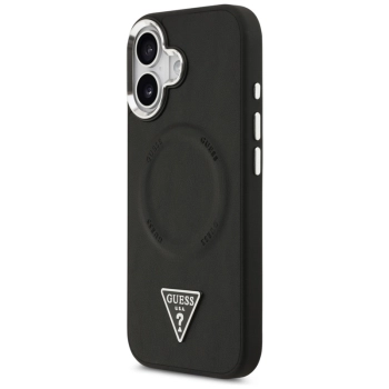 Guess Triangle Logo MagSafe - Etui iPhone 17 (czarny)