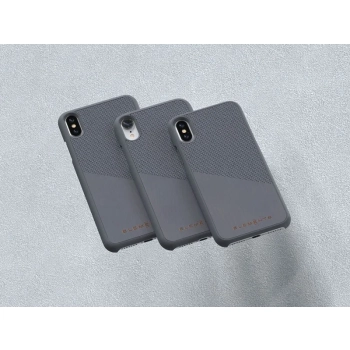 Nordic Elements Original Hel - Drewniane etui iPhone XR (Mid Grey)