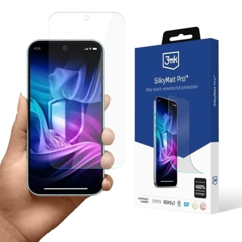 3mk Silky Matt Pro - Matowa folia ochronna do Google Pixel 9 / 9 Pro