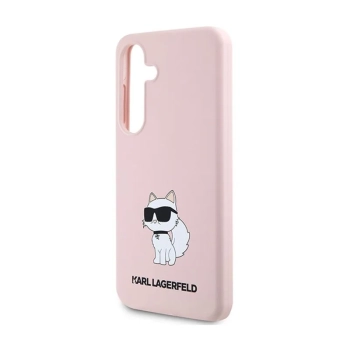 Karl Lagerfeld Silicone Choupette - Etui Samsung Galaxy S24+ (różowy)