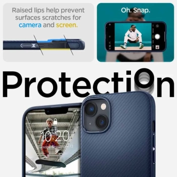 Spigen Mag Armor - Etui do iPhone 14 (Granatowy)