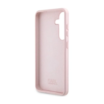 Karl Lagerfeld Silicone Choupette - Etui Samsung Galaxy S24+ (różowy)