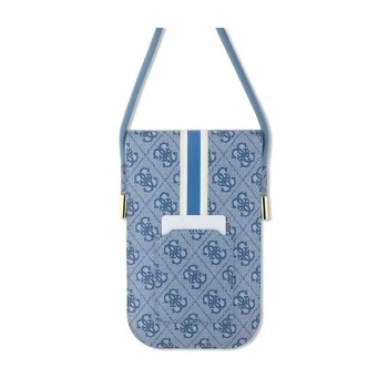 Guess 4G Stripes - Torebka crossbody na telefon (niebieski)
