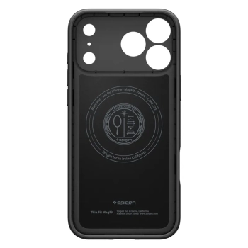 Spigen Thin Fit Mag MagSafe - Etui do iPhone 17 Pro (Black)