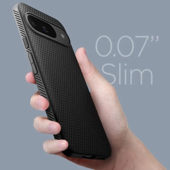 Spigen Liquid Air - Etui do Google Pixel 9 / 9 Pro (Matte Black)