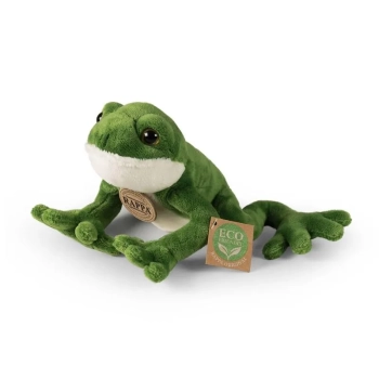 Rappa - Pluszowa realistyczna maskotka Żaba zielona 15 cm Eco-Friendly