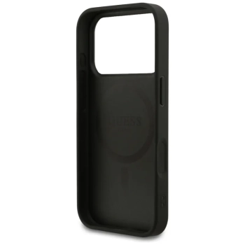 Guess 4G Small 4G and Classic MagSafe - Etui do iPhone 17 Pro (czarny)