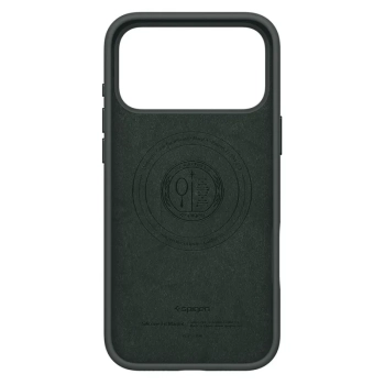 Spigen Silicone Fit Mag MagSafe - Etui do iPhone 17 Pro (Abyss Green)