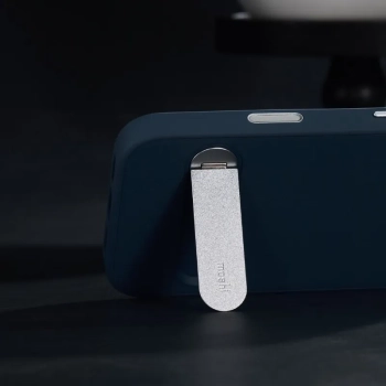 Moshi Kameleon MagSafe - Etui iPhone 17 Pro Max z funkcją podstawki (Dusk Blue)