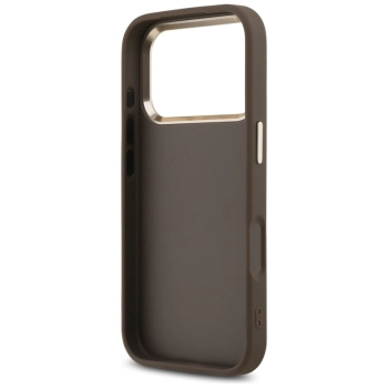 Guess 4G Big 4G Classic Logo - Etui iPhone 17 Pro Max (brązowy / złoty)