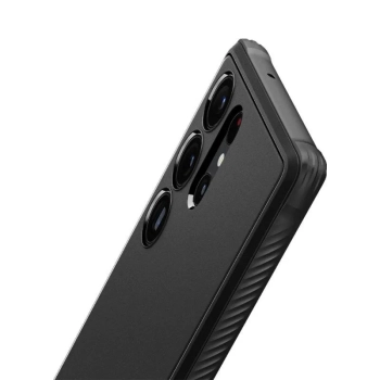 Spigen Rugged Armor - Etui do Samsung Galaxy S23 Ultra (Matte Black)
