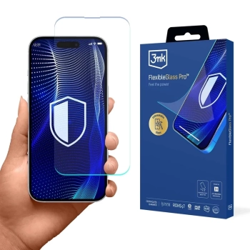 3mk FlexibleGlass Pro - Szkło hybrydowe do iPhone 17 Pro