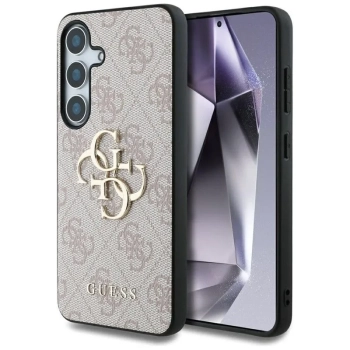 Guess Big 4G Logo Classic Logo - Etui do Samsung Galaxy S25+ (różowy)