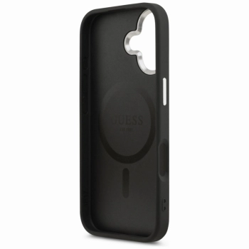 Guess Triangle Logo MagSafe - Etui iPhone 17 (czarny)