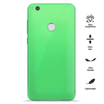 PURO 0.3 Nude - Etui Huawei P8 Lite (2017) / Honor 8 Lite (Fluo Green)