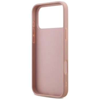 Guess Fixed Glitter Big 4G - Etui do iPhone 17 Pro Max (różowy)