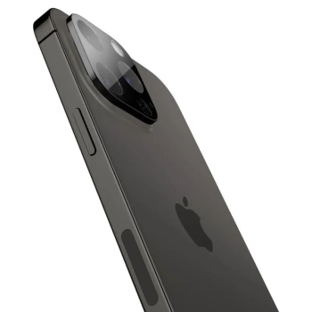 Spigen Optik.TR Camera Lens Protector 2-Pack - Szkło ochronne na obiektyw do iPhone 16 Pro / 16 Pro Max / 15 Pro / 15 Pro Max / 14 Pro / 14 Pro Max (B