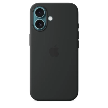 Apple Silicone Case - Silikonowe etui z MagSafe do iPhone 16 (czarny)