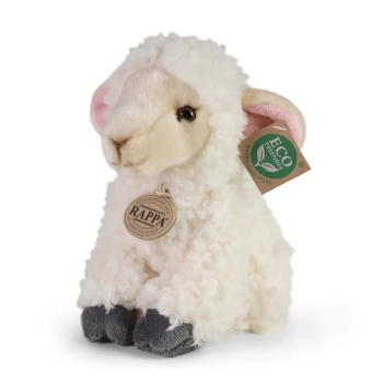 Rappa - Pluszowa realistyczna maskotka Owieczka siedząca 18 cm Eco-Friendly