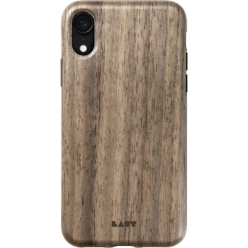 Laut PINNACLE - Etui iPhone XR z prawdziwego drewna (Walnut)