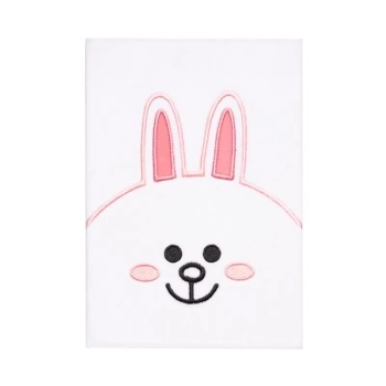 BT21 - Pluszowy Notes / Notatnik A5 Króliczek CONY