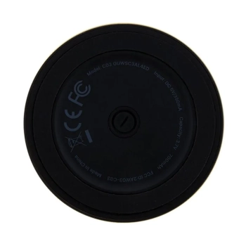 Guess Magnetic Script Metal Logo - Głośnik Bluetooth V5.3 (czarny)