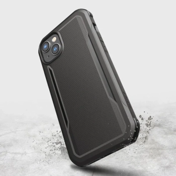 X-Doria Raptic Fort Built MagSafe - Pancerne etui iPhone 14 Plus (Drop-Tested 6m) (Black)