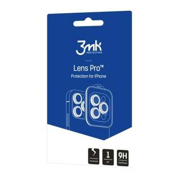 3mk Lens Protection Pro - Szkło na obiektyw aparatu iPhone Air (Rainbow)
