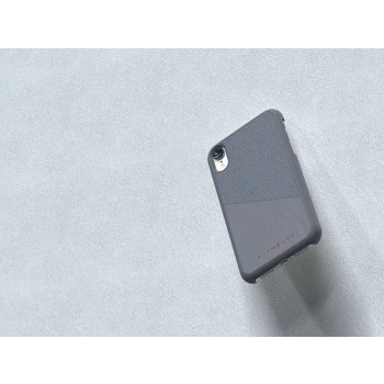 Nordic Elements Original Hel - Drewniane etui iPhone XR (Mid Grey)