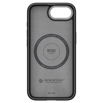 Spigen Enzo Aramid Mag MagSafe - Etui do iPhone 16e (Czarny)