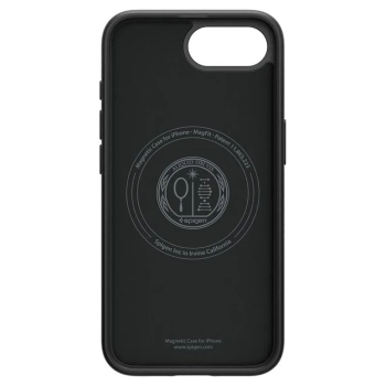 Spigen Liquid Air Mag MagSafe - Etui do iPhone 16e (Matte Black)