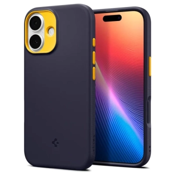 Spigen Nano Pop Mag MagSafe - Etui do iPhone 17 (Blueberry Navy)