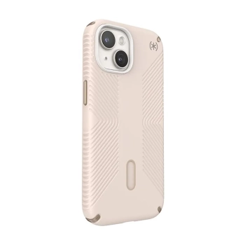 Speck Presidio2 Grip ClickLock & Magsafe - Etui iPhone 15 / iPhone 14 / iPhone 13 (Bleached Bone / Heirloom Gold / Hazel Brown)