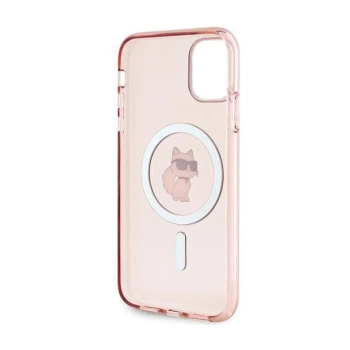 Karl Lagerfeld IML Choupette MagSafe - Etui iPhone 11 (różowy)