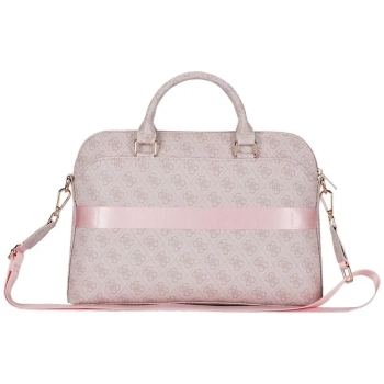 Guess 4G Zipper Pocket Triangle Logo - Torba na notebooka 15