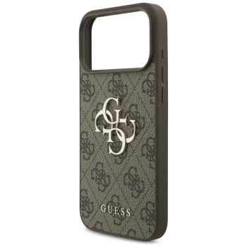 Guess 4G Strap 4G Classic Logo - Etui iPhone 17 Pro Max (brązowy)