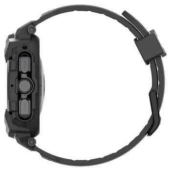 Spigen Rugged Armor Pro - Pasek + etui do Samsung Galaxy Watch Ultra 47 mm (Matte Black)