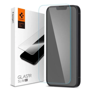 Spigen Glas.TR Slim - Szkło hartowane do iPhone 16e / iPhone 14 / iPhone 13 / iPhone 13 Pro