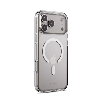 Crong Clear MAG Cover - Etui MagSafe iPhone 17 Pro Max (przezroczysty)