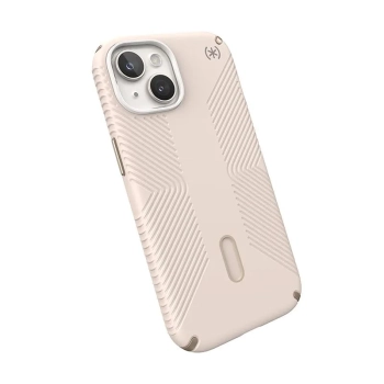 Speck Presidio2 Grip ClickLock & Magsafe - Etui iPhone 15 / iPhone 14 / iPhone 13 (Bleached Bone / Heirloom Gold / Hazel Brown)