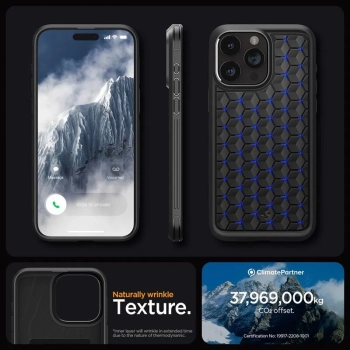 Spigen Cryo Armor - Etui do iPhone 15 Pro Max (Cryo Blue)